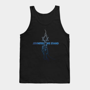 JEWnited we stand  - Shirts in solidarity with Israel Tank Top